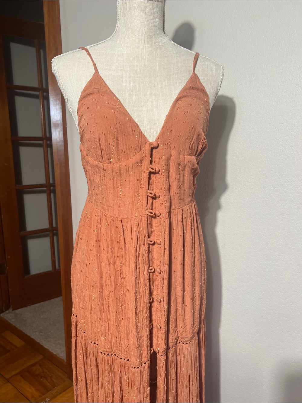 L*Space Sunrise button up maxi dress - Picture 7 of 7